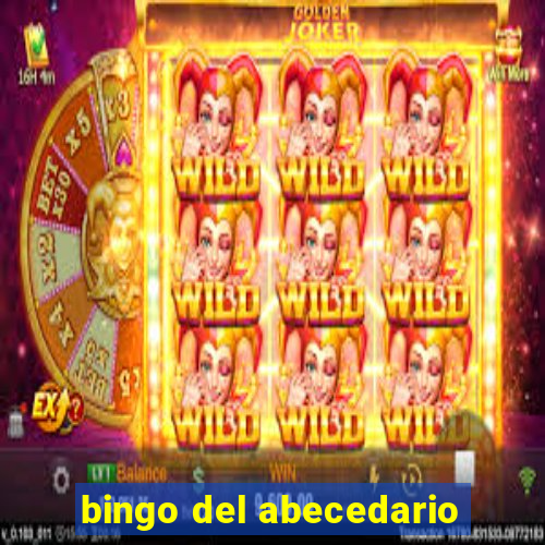 bingo del abecedario