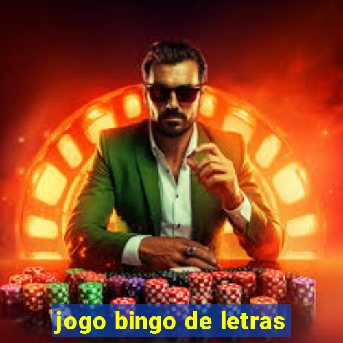 jogo bingo de letras