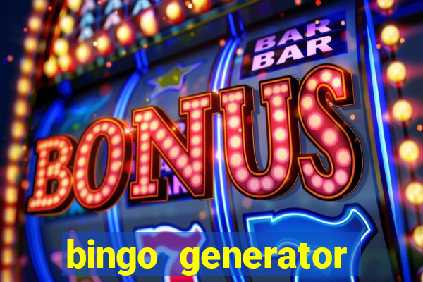 bingo generator with images