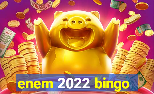 enem 2022 bingo