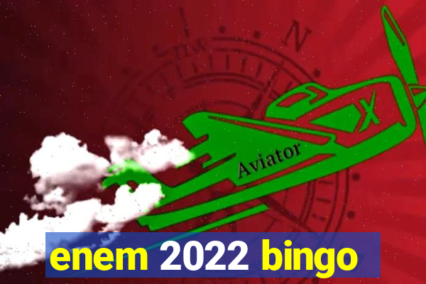 enem 2022 bingo