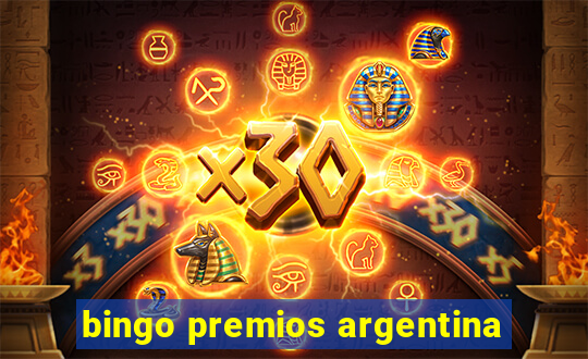 bingo premios argentina