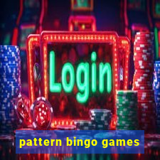 pattern bingo games