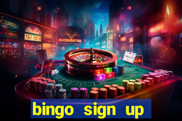 bingo sign up offers no wagering