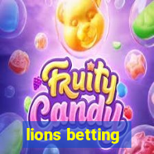 lions betting