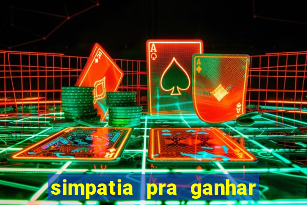 simpatia pra ganhar no bingo