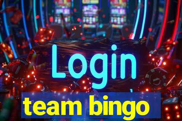 team bingo