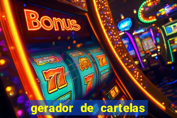 gerador de cartelas de bingo 1 a 99