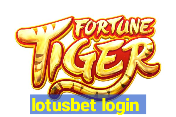 lotusbet login