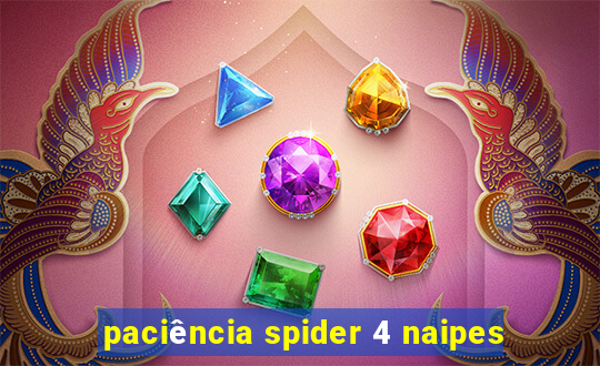 paciência spider 4 naipes