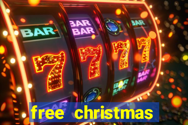 free christmas bingo cards