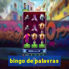 bingo de palavras