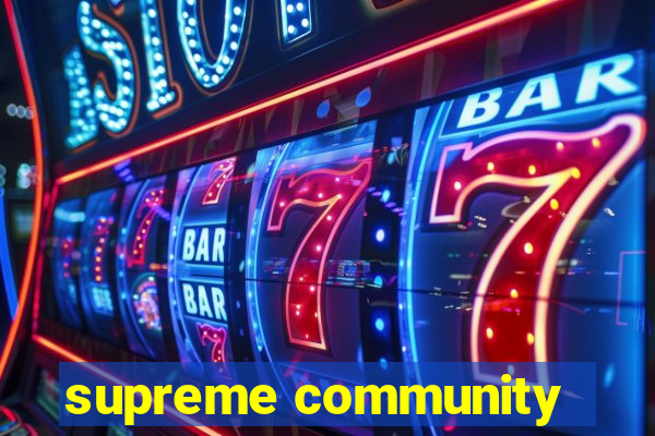 supreme community