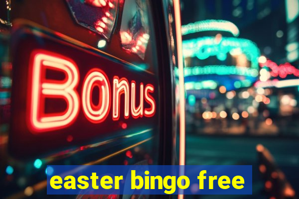 easter bingo free