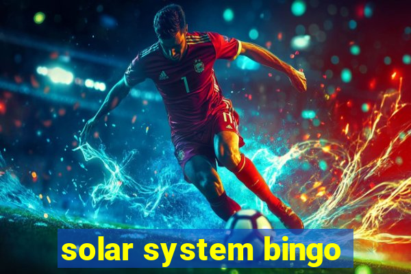 solar system bingo