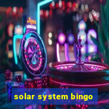 solar system bingo