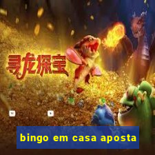 bingo em casa aposta