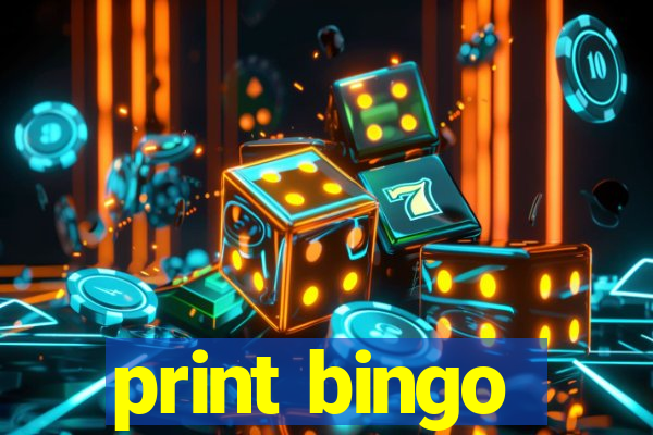 print bingo