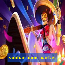 sonhar com cartas de baralho no chao