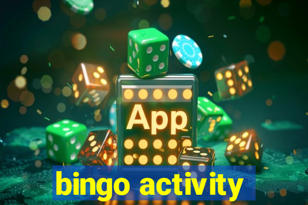 bingo activity