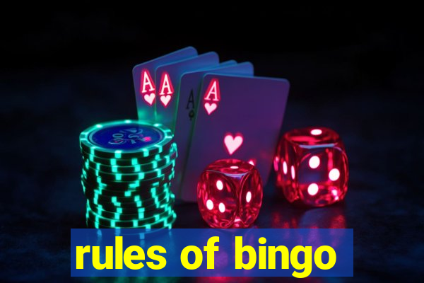 rules of bingo