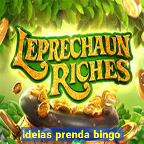 ideias prenda bingo