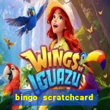 bingo scratchcard bonus game