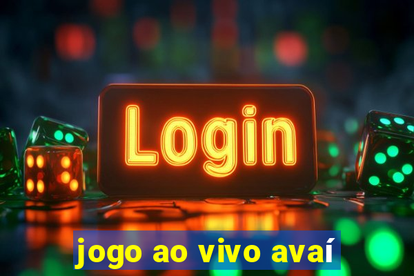 jogo ao vivo avaí