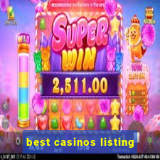 best casinos listing