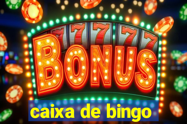 caixa de bingo