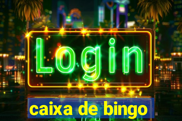 caixa de bingo