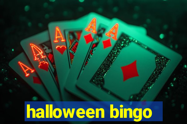 halloween bingo