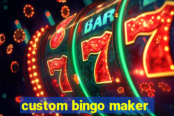 custom bingo maker