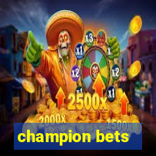 champion bets