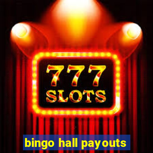 bingo hall payouts