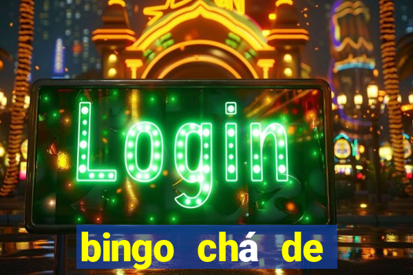 bingo chá de revela??o para imprimir