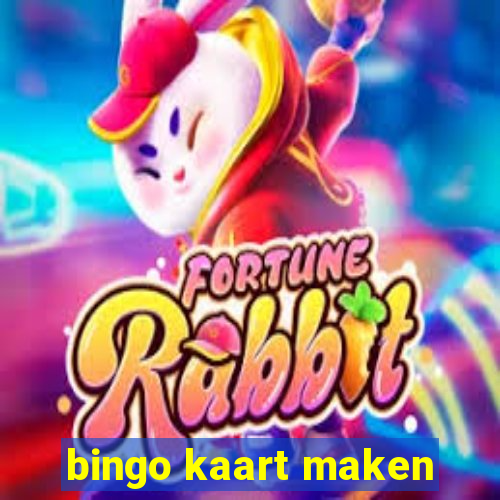 bingo kaart maken