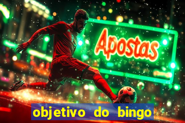 objetivo do bingo de letras