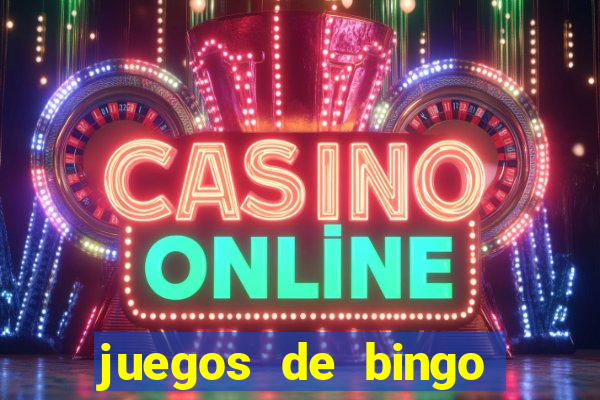 juegos de bingo dinero real