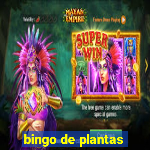 bingo de plantas