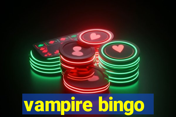 vampire bingo