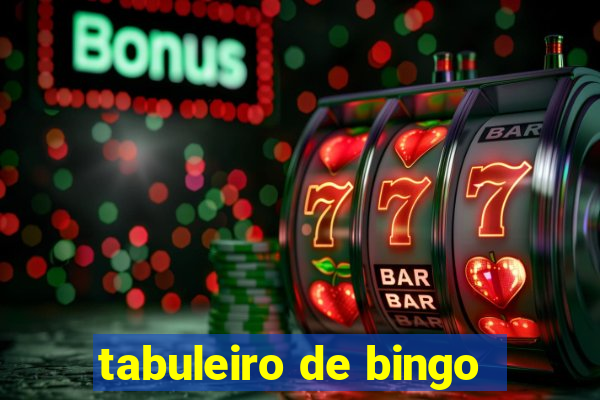 tabuleiro de bingo