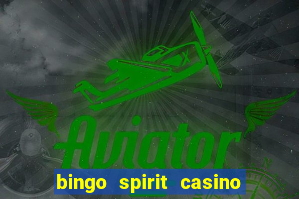 bingo spirit casino no deposit bonus codes