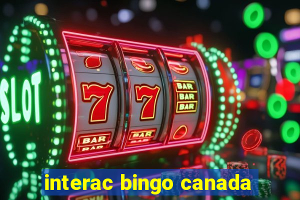 interac bingo canada