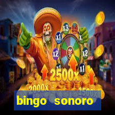 bingo sonoro educa??o infantil