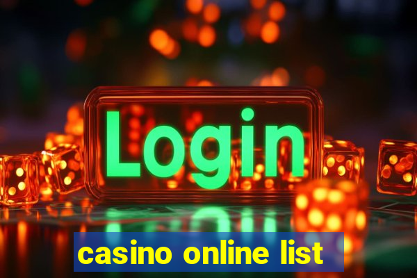 casino online list