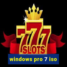 windows pro 7 iso