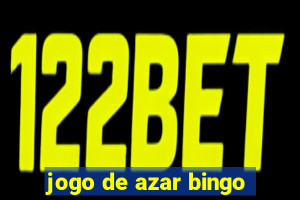 jogo de azar bingo