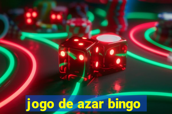 jogo de azar bingo