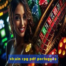 strain rpg pdf português